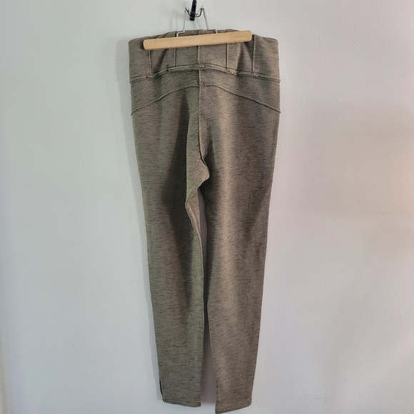 FREE PEOPLE movement olive green cotton blend leggings size xs - Picture 4 of 7